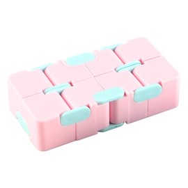 Sarini Set of 2 Infinity Dice for Adults Office Workers Home Desk Stress Relief Fidget Tool, Durable Concentration and Anxiety Relief Cube for Office