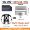 W11239985 Stove Knob Replacement for Whirlpool Gas Range Control Knobs,