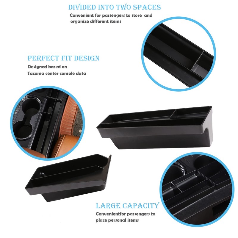 CHEAYAR for Toyota Tundra 2014-2021, Gear Shift Console Side Tray