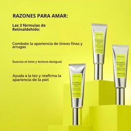 Naturium Sérum En Crema Con Retinaldehído Al 0,10%, Cuidado Facial Y De La Piel Avanzado, Antiedad Y Suavizante, 50 Ml (1,7 Oz)