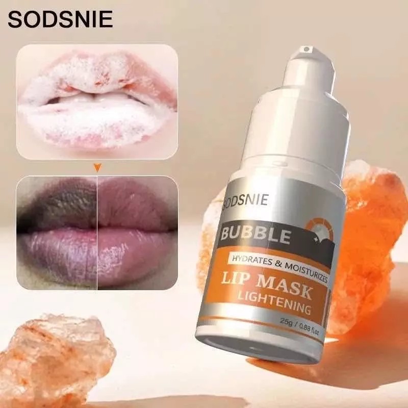 SODSNIE Mascarilla Para Labios Oscuros Aclaradora Para Labios Rosas