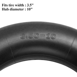 New Olym 3.50-10 3.50 X 10 10" Inner Tube Wheel Tire Straight Mouthed Valve fit for Moped Motorcycle Scooters Pit Dirt Bike