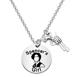 Spencer's Girl Gift TV Show Inspired Gift for Fans Fandom, S, Metal, NA UNKNOW, Metal, NA UNKNOW