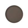 Thunder Group PLFT1100BR Non Slip Tray, 11" Diameter, Round Dishwasher-Safe,