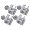 SAFEGUARD (2 Pack) 4-Piece Sliding Window Locks | No-Tool Installation