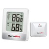 ThermoPro Indoor Outdoor Thermometer Wireless 500FT, Outside Greenhouse Thermometer with