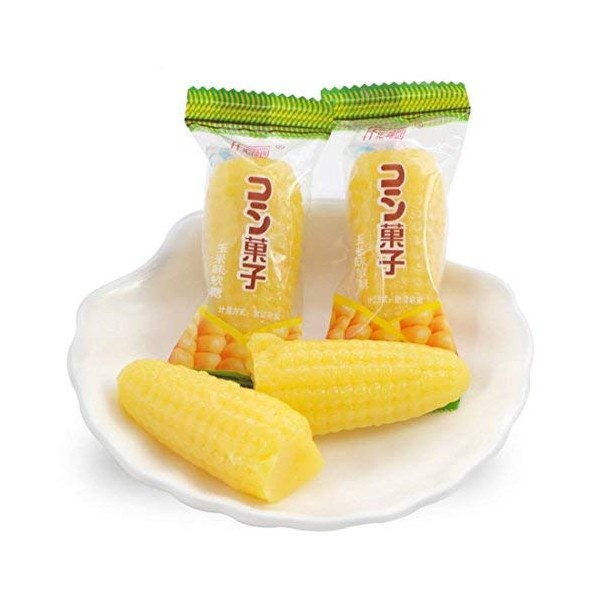 Chinese Snacks Candy: Sweet Corn Flavor Soft Candy or Jelly