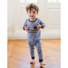 VAENAIT BABY Toddler Kids Junior Girls Boys 100% Cotton Dinosaur Mermaid Pajamas Sleepwear Pjs