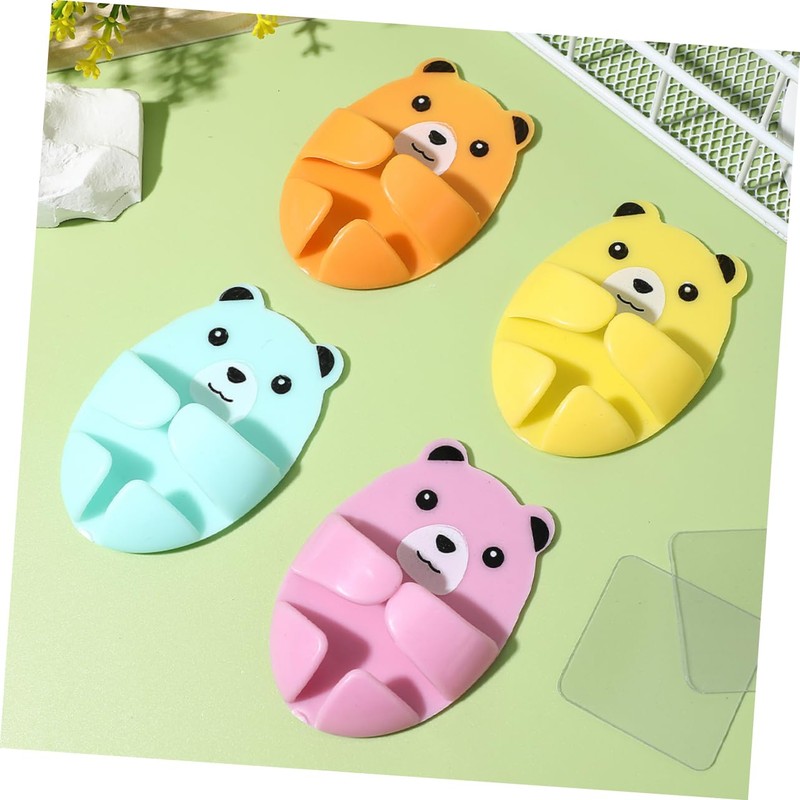 Gadpiparty Socket Hooks Plug Hooks Cable Organiser Cable Holder Socket
