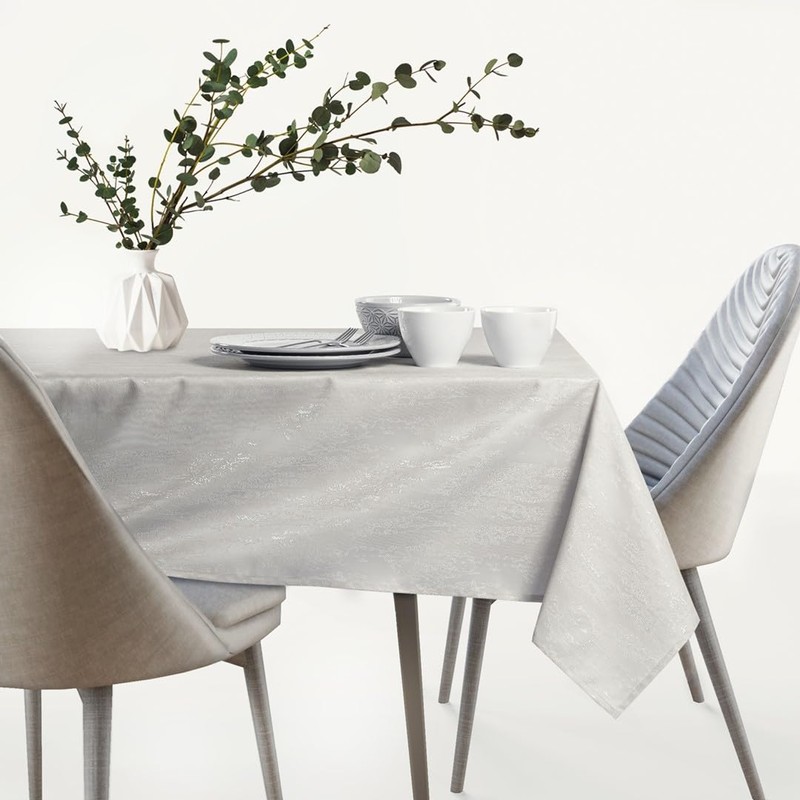 AmeliaHome Tablecloth, Lotus Effect, Water-resistant