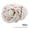 KONTONTY 1Pc Comfortable Coarse Wool Chenille Knitting Yarn Soft Blanket
