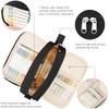 Large Corduroy Pencil Pouch for Teen Students, Aesthetic Stationery Pen