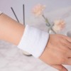 Wrist Support Band for Tennis, Fitness, and Carpal Tunnel Compression Strap Gray 20ea