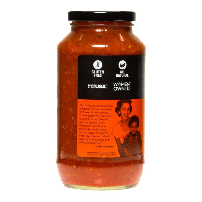 Pirro's Marinara, All Natural Sauce, 24 Ounce (Pack of 2)