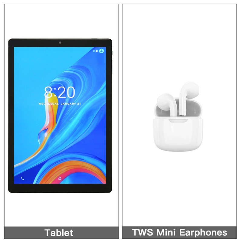 10.1 Inch Tablet for Android 12 10 Core CPU 6GB