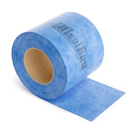 Isolbau Sealing Tape P3 Blue - 20 m Sealing Tape Waterproof Sealing Tape for Sanitary, Shower, Bathroom and Tiles, Balcony and Patio, Sealing for Indoor and Outdoor Use - 120 mm