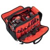 CRAFTSMAN TRADESTACK Tool Bag, 22.5”, Durable Polyester, Black and Red