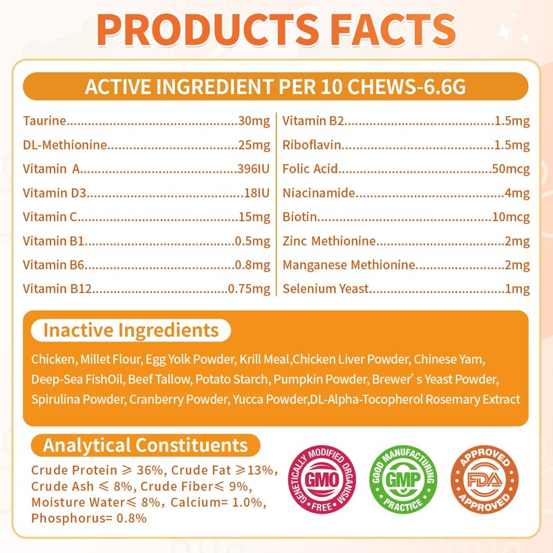 Dog Multivitamin Chews, 16-in-1 Vitamins & Supplements, 500 Soft Chews