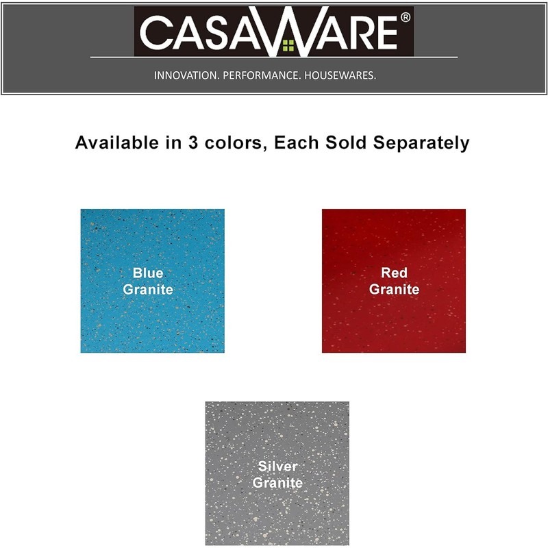 casaWare 2pc Large Flat Baking Cookie Sheet, 12.5 x 14-inch