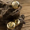Pack of 40 Gold Blazer Buttons Suit Buttons Round Shape