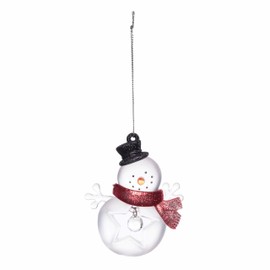 Gallerie II Acrylic Snowman Ornament White