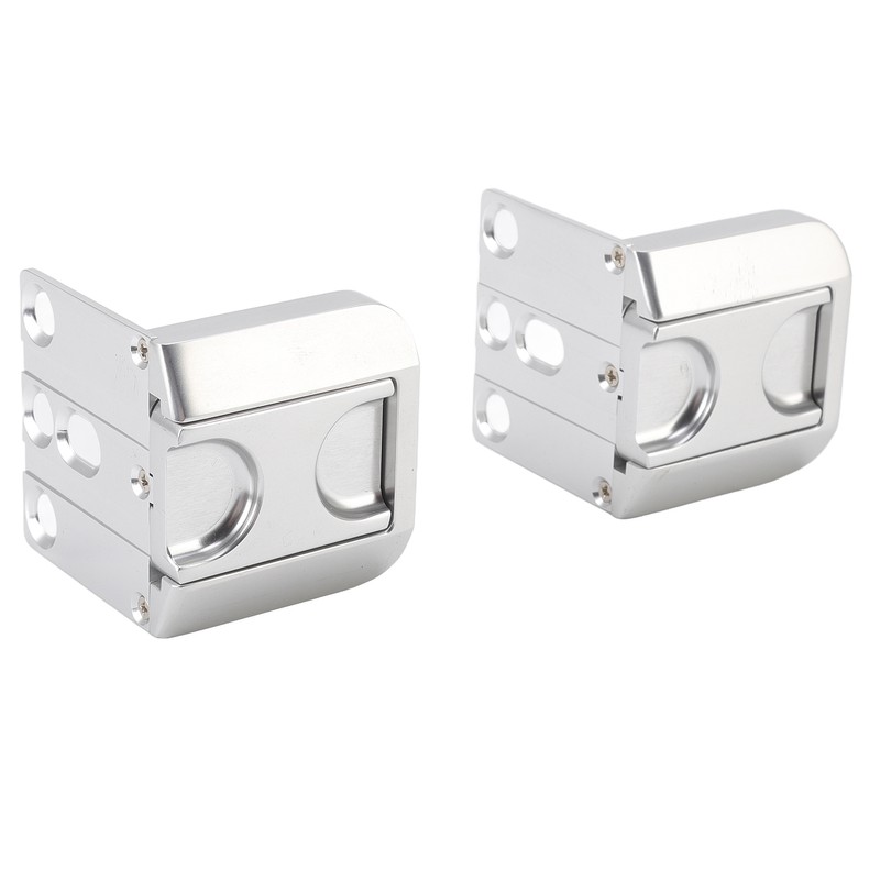 2pcs Home Security Door Reinforcement Lock Anti Theft Aluminum Alloy