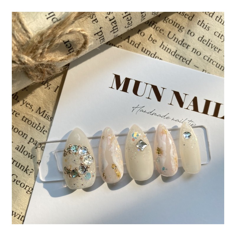 Moonlight Nail Tips - Mediaval / 달빛 네일팁 - 미디오벌