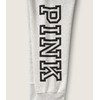 Victoria's Secret Women's Pink Logo Fleece Jogger Sweatpants, Grey, XS