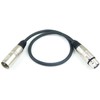 Adam Hall Cables K3MMF0050BLK Microphone Cable XLR Female to XLR