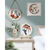 TINDTOP Embroidery Kit for Adult for Beginners, 3 Sets Hummingbird