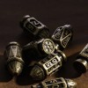 Udixi Metal DND Bullet Dice Set, 7-Die Solid Polyhedral Metal