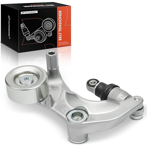 A-Premium Belt Tensioner Assembly with Pulley Compatible with Honda Civic
