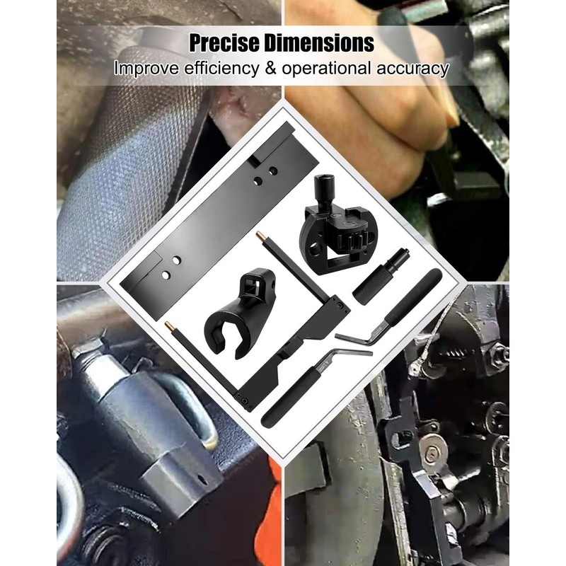 JUFZQO DD15 DD16 Engine Timing Tool Set Fit for Detroit