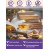 TeeLux Chamomile Passionflower Tea, Caffeine Free Tea with Lemon Balm,