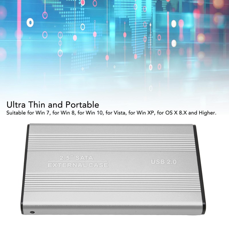 External Hard Drive 2.5 Inch Slim USB 2.0 High Speed