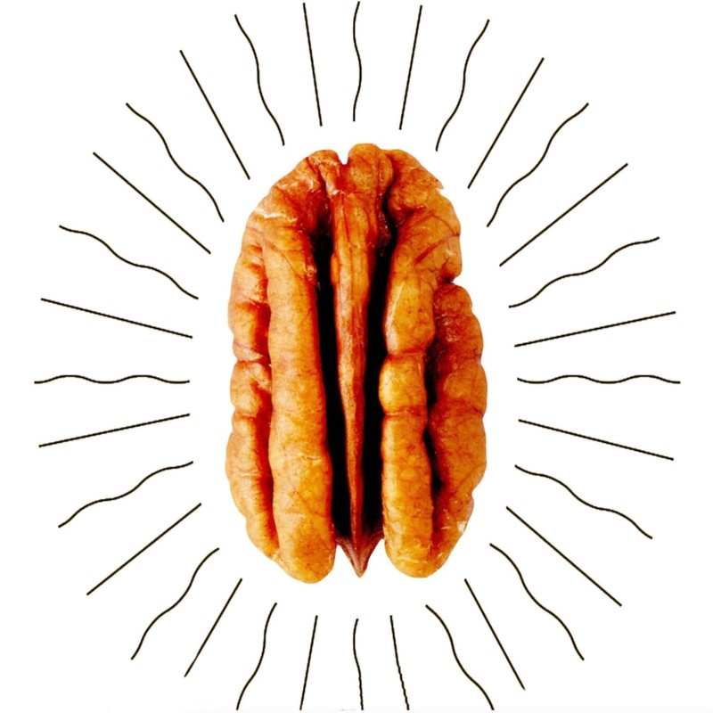 Fortune Favors Candied Pecans, Sweet and Salty Snack, Hand Crafted