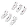 Kitchen Storage Organization Accessories,6Pcs Cat Bag Clips Cut Snack Clips