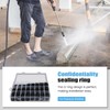 1200pcs O Ring Sealing Washer Black Rubber O-Ring Plumbing Gasket