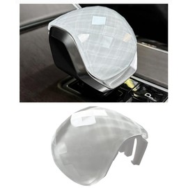 Egreat Crystal Gear Shift Knob Cover Trim Compatible with Land Rover Range Rover Sport/Vogue 2023-2025，VELAR/Discovery 5 2021-2025 Interior Accessories (White)