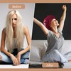 DHWEKU 2 Pezzi Cuffia in Seta per Protezione Capelli Ricci