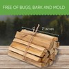 Inflame Kindling Wood 9 lbs Fire Starter Sticks for Camping,