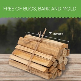 Inflame Kindling Wood 9 lbs Fire Starter Sticks for Camping, Campfires, Fireplaces, Firepit, Grill, BBQ, Wood Stoves - Natural Kiln-Dried FireStarters