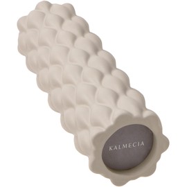 KALMECIA Foam Roller, Soft, Soft Type, Diameter 3.9 inches (10 cm), Stretch Roller, Muscle Relaxation, Greige