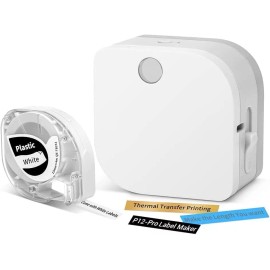 DYMO Label Maker with 1 Labeling Tapes | LetraTag 100H Handheld LabelMaker