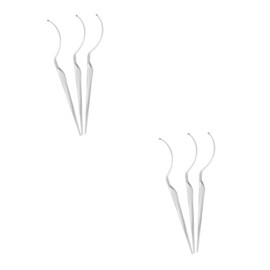 Minkissy 2sets Fake Eyelashes Strip Lash Applicator Grafting Tool Eyelash Accessory 3pcs*2