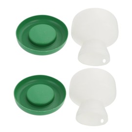 Angoily 2pcs Automatic Parakeet Water Dispenser Bird Feeder for Cage Easy Install No Bird Feeding Accessory for Parrots