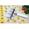 ELETTRO CENTER Art.398 Adjustable Cookie Cutter, Pom, White