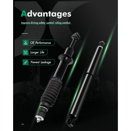 SCITOO Front Rear 4Pcs Shock Absorber Assembly 2005-2014 for Toyota for Tacoma Shocks Struts 341340 349010