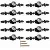 GDQLCNXB Drawer Dresser Knobs Pull Handles,Cabinet Door Knobs,6.6In Black Diamond