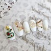 Tree & Rudolph Handmade Nail Tips - Square / 트리&루돌프